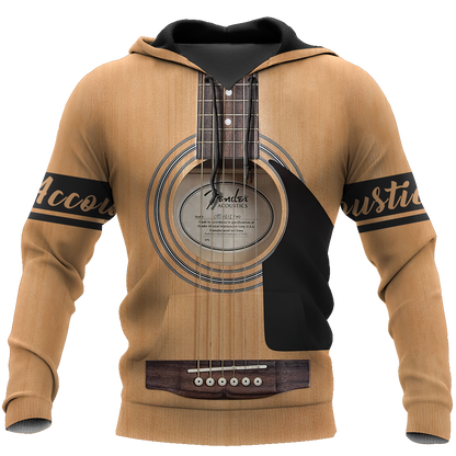 Acoustic Guitar 3D All Over Printed Shirts For Men and Women HAC290703-Apparel-TT-Hoodie-S-Vibe Cosy™