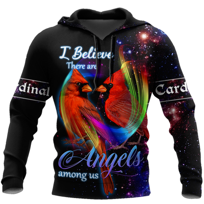 Cardinal Birds There are Angles among us shirts dress shorts for men and women