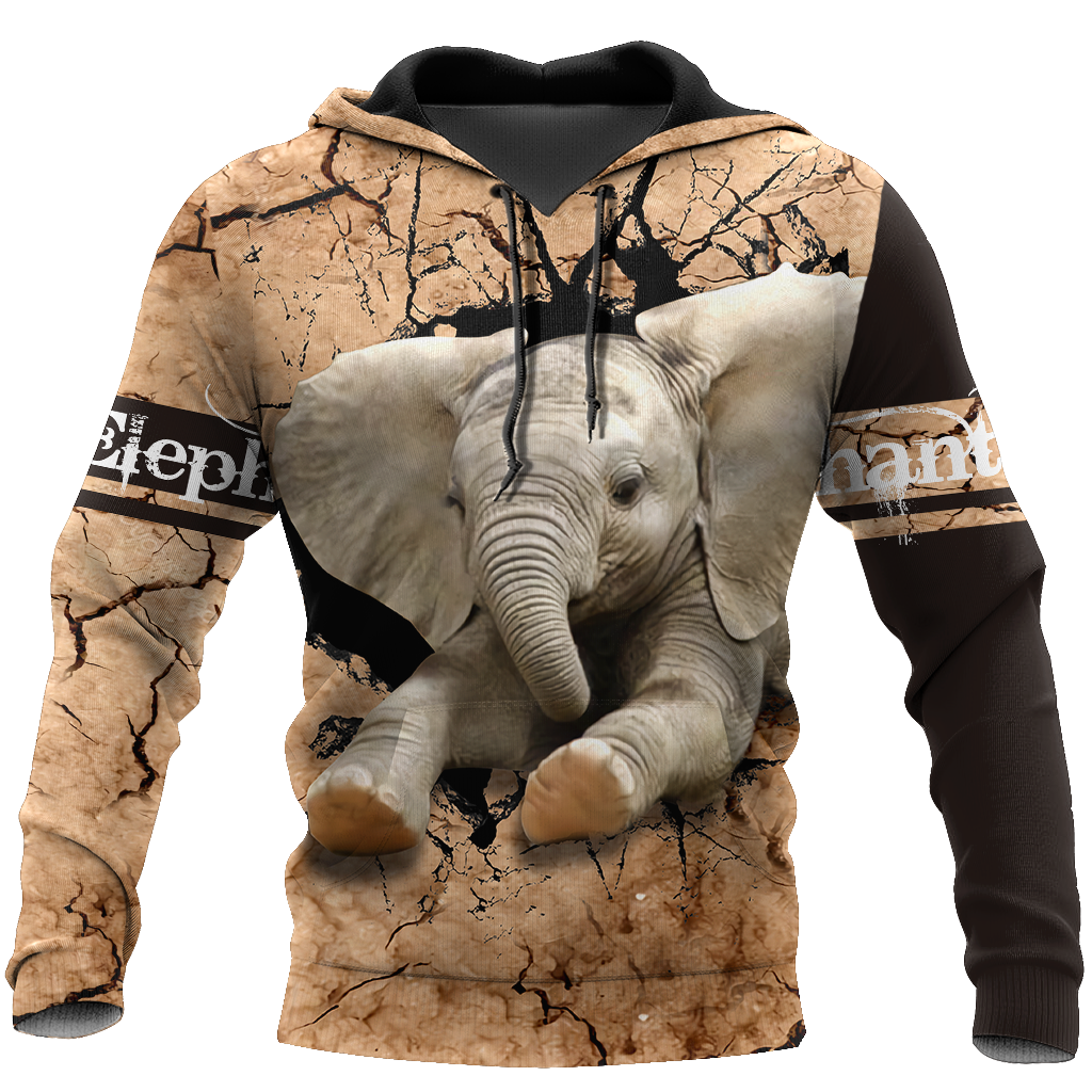 Elephant 3d hoodie shirt for men and women HG71506S5-Apparel-HG-Hoodie-S-Vibe Cosy™