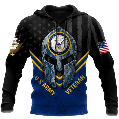 Spartan Soldier US Navy 3D All Over Printed Shirt Hoodie Pi20082002