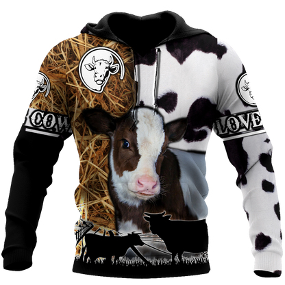 Cow Shirt For Men And Women MH231020ST