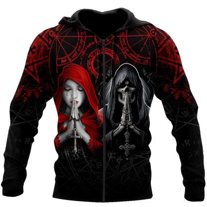 Angel And Demon Hoodie For Men And Women MH210920