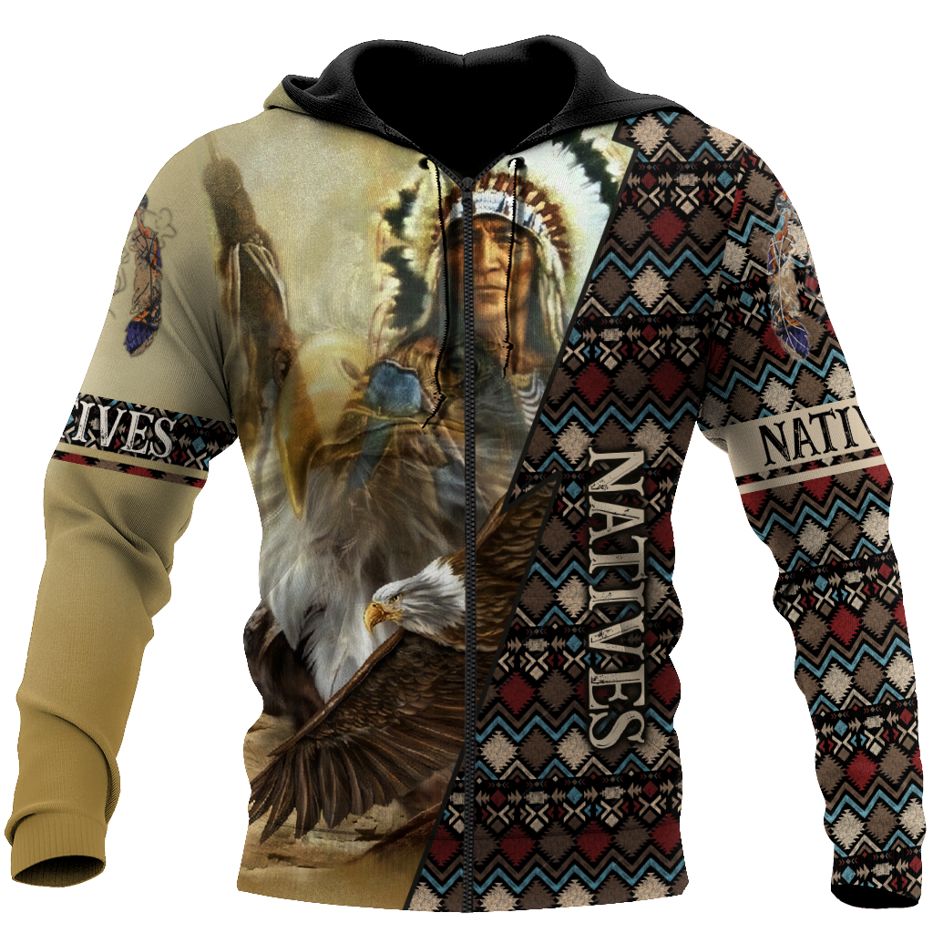 Native American 3D All Over Printed Shirts For Men and Women DQB09122003