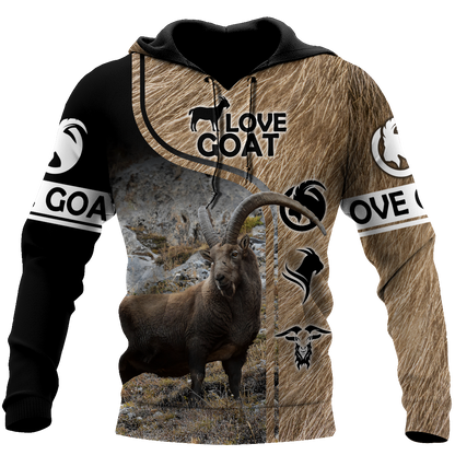 Love Goat 3D All Over Printed Shirts For Men and Women MH3007201-Apparel-TT-Hoodie-S-Vibe Cosy™