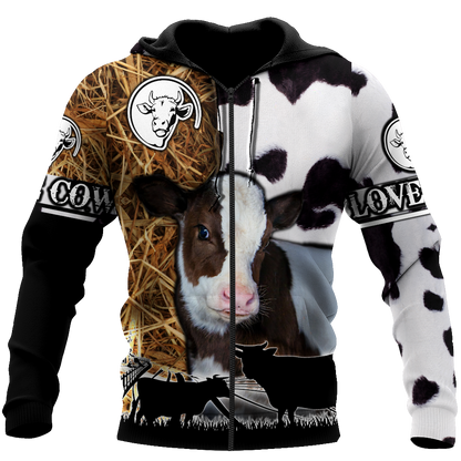Cow Shirt For Men And Women MH231020ST