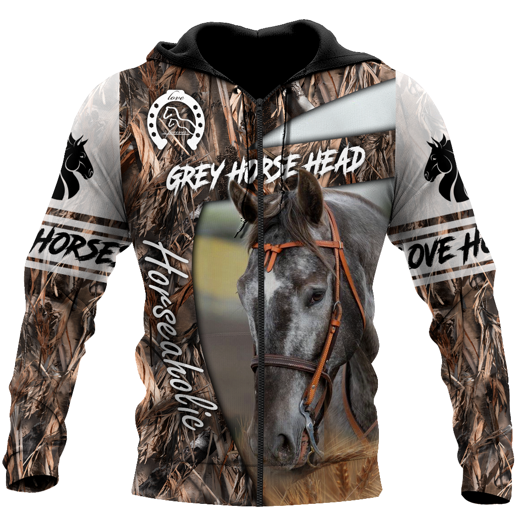 Love Horse 3D All Over Printed Shirts Pi080502-Apparel-TA-Hoodie-S-Vibe Cosy™