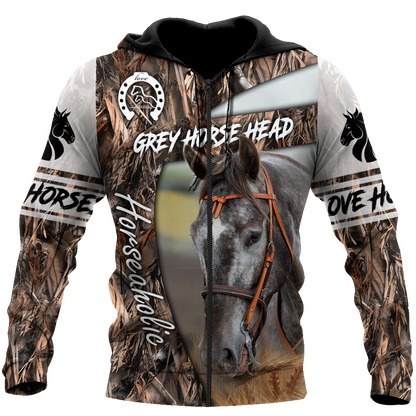Love Horse 3D All Over Printed Shirts Pi080502-Apparel-TA-Hoodie-S-Vibe Cosy™