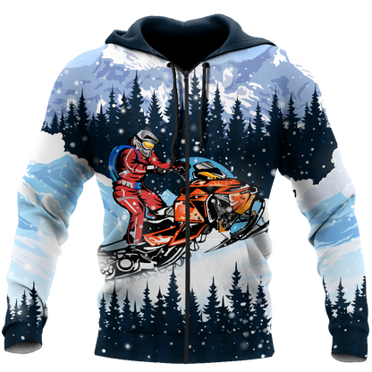 Snowboarding 3D All Over Printed shirt & short for men and women PL