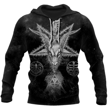 Satanic Devil 3D All Over Printed Hoodie Shirts For Men And Women MP750-Apparel-MP-Hoodie-S-Vibe Cosy™
