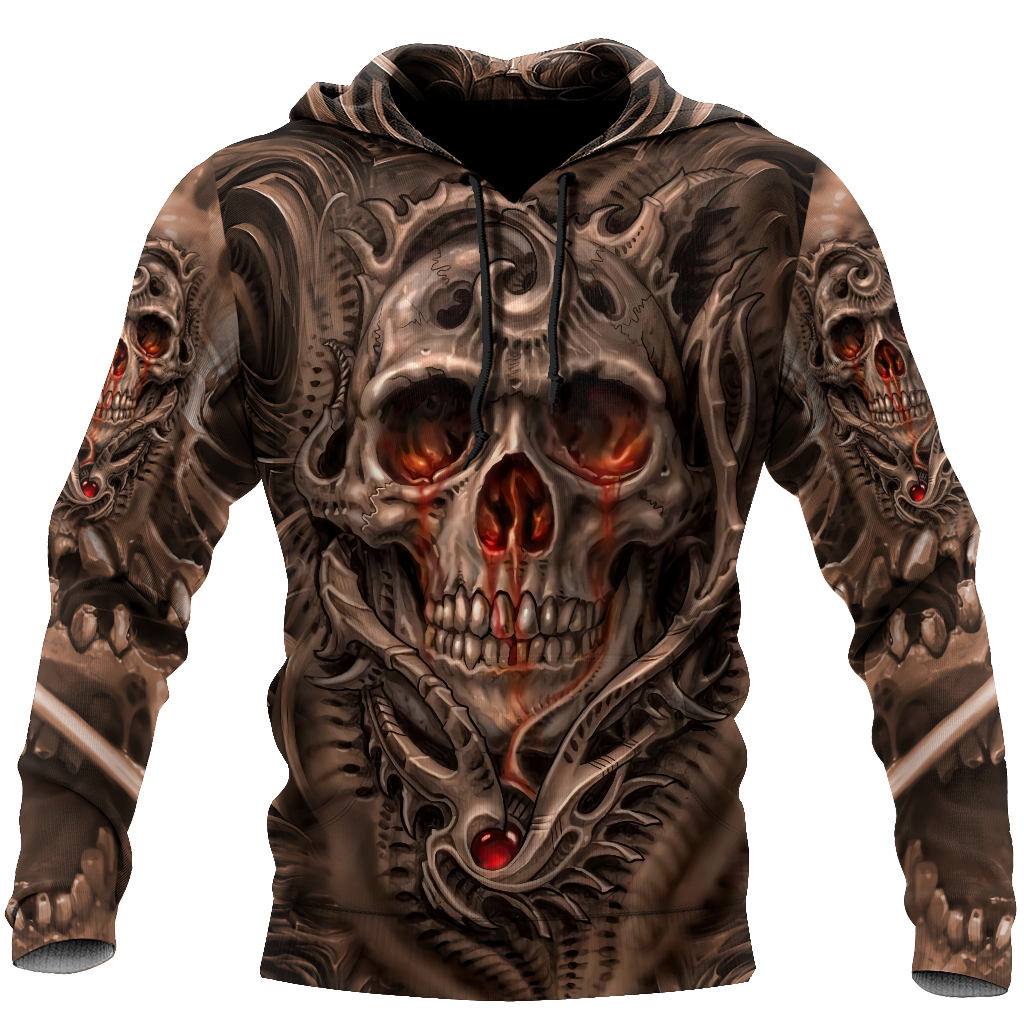 Fantasy Skull Hoodie For Men And Women MEI