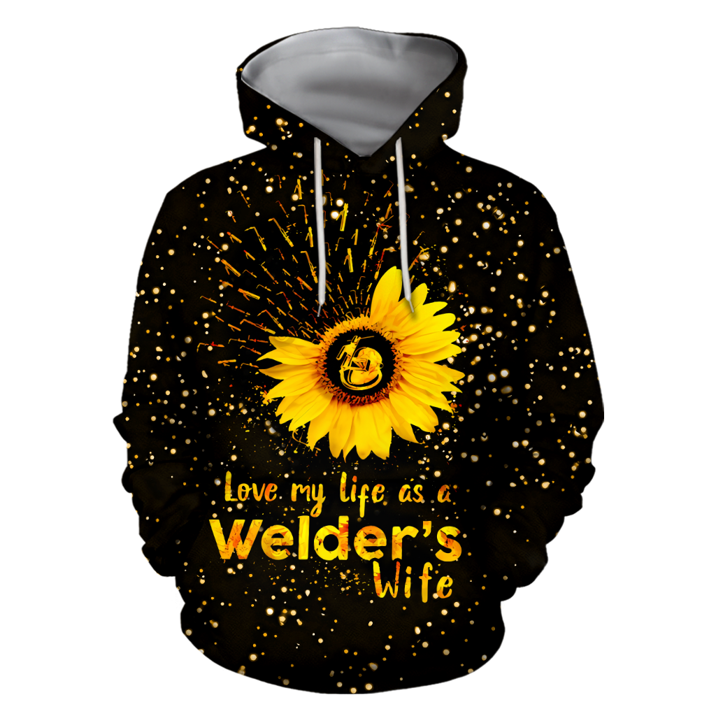 Premium All Over Printed Welder Wife Shirts MEI