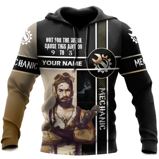 Mechanic Steampunk All Over Printed Hoodie For Men and Women HVT23102002