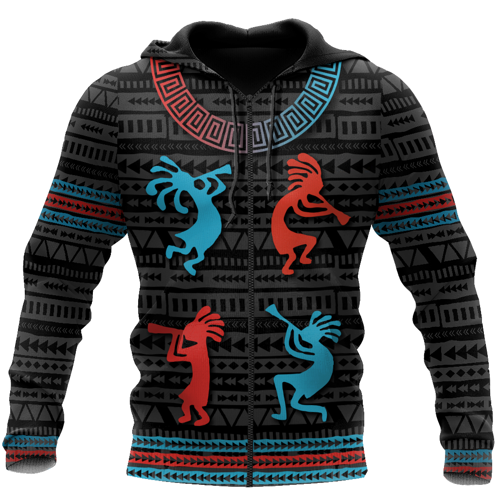 Kokopelli Color 3D All Over Printed Shirts DZ28052101 NT