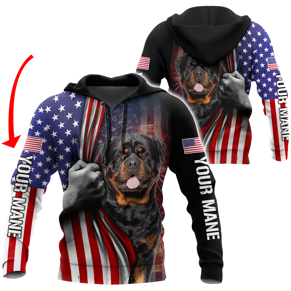 Rottweiler custom 3d hoodie shirt for men and women HAC060803
