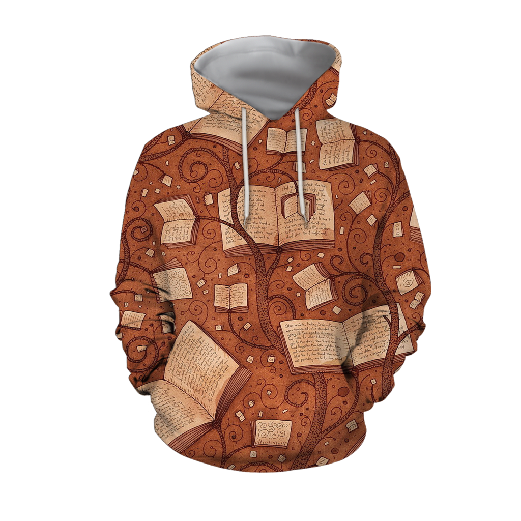 Love books 3d all over printed shirts for men and women HC24002-Apparel-Huyencass-Hoodie-S-Vibe Cosy™