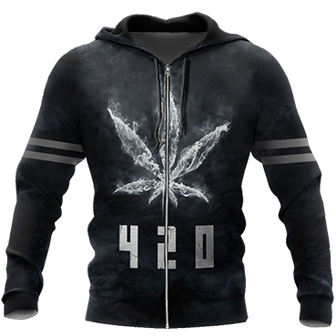420 Limited by SUN 3D All Over Printed Hoodie Shirt HAC270308-Apparel-SUN-Zipped Hoodie-S-Vibe Cosy™