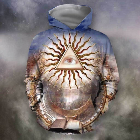3D All Over Print Regular Masons Hoodie-Apparel-HD09-Hoodie-S-Vibe Cosy™