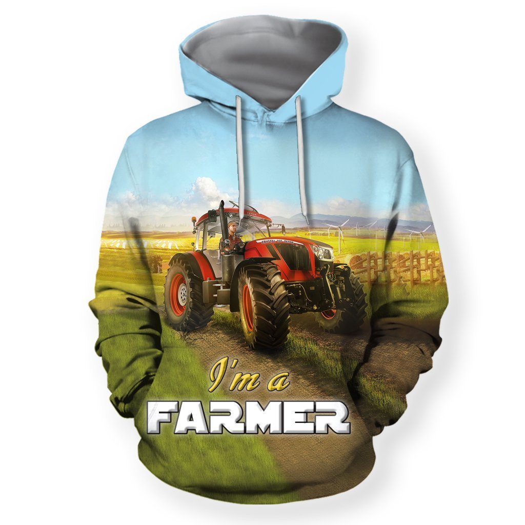 I am farmer Hoodie-Apparel-HD09-Hoodie-S-Vibe Cosy™