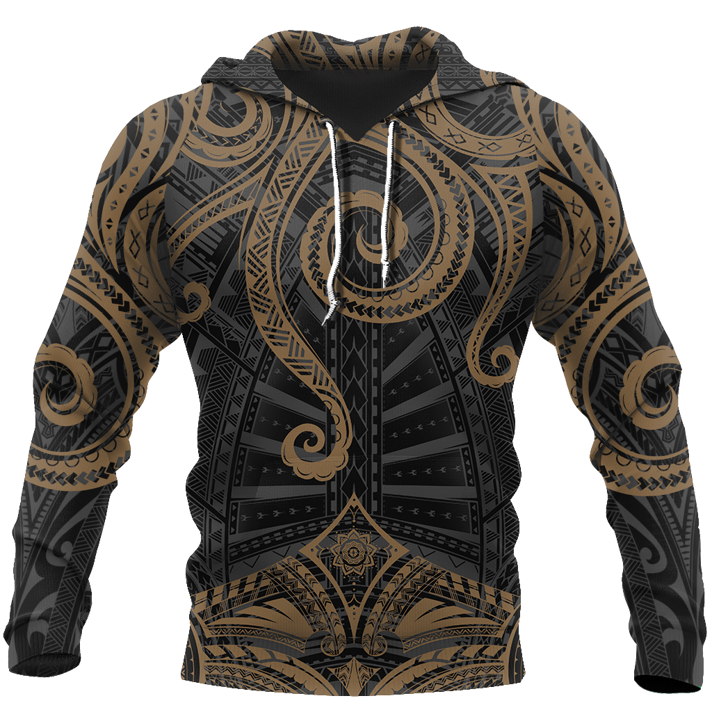 Maori Tattoo Special Hoodie L1106-Apparel-Khanh Arts-Hoodie-S-Vibe Cosy™