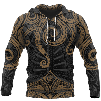 Maori Tattoo Special Hoodie L1106-Apparel-Khanh Arts-Hoodie-S-Vibe Cosy™