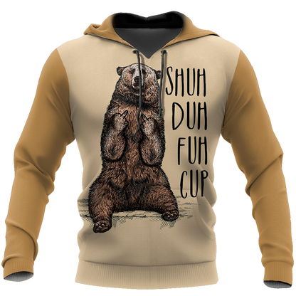 Shuh Duh Fuh Cup - Camping Bear NNKQ302-Apparel-NNK-Hoodie-S-Vibe Cosy™