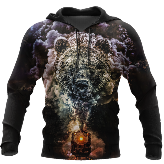 Love Bear 3D all over printed shirts for men and women AZ111201 PL-Apparel-PL8386-Hoodie-S-Vibe Cosy™