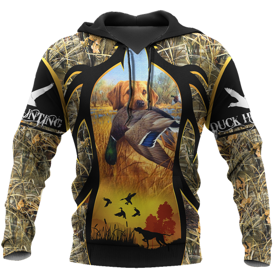 Mallard Duck Hunting 3D All Over Printed Shirts for Men and Women AM141101-Apparel-TT-Hoodie-S-Vibe Cosy™