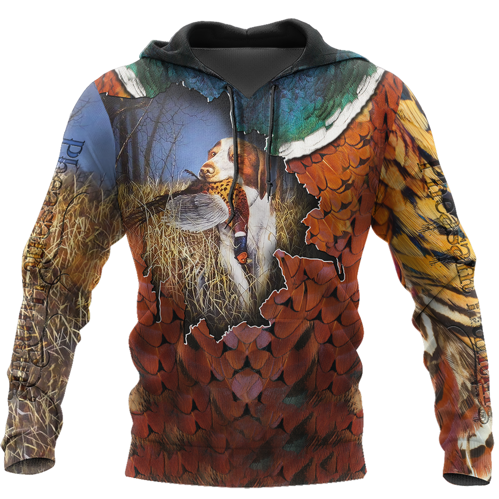 Pheasant Hunting 3D All Over Printed Shirts For Men And Women MP985-Apparel-MP-Hoodie-S-Vibe Cosy™
