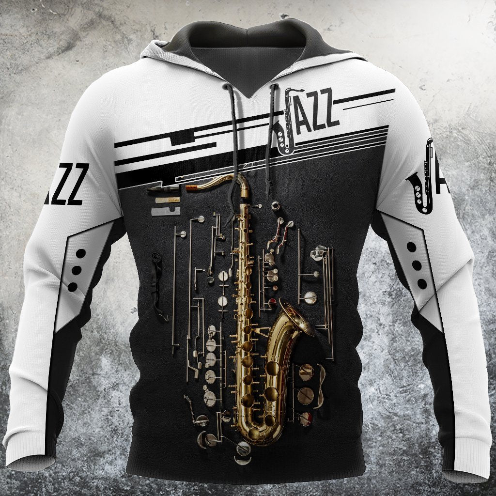 Saxophon music 3d hoodie full for men and women HG HAC21202-Apparel-HG-Hoodie-S-Vibe Cosy™