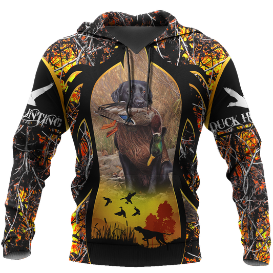 Mallard Duck Hunting 3D All Over Printed Shirts for Men and Women AM161101-Apparel-TT-Hoodie-S-Vibe Cosy™