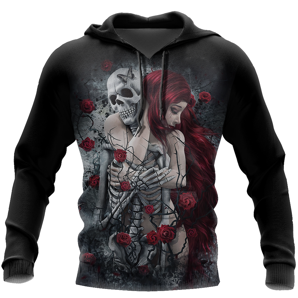 Rider and Skull Is My Life PL205-Apparel-PL8386-Hoodie-S-Vibe Cosy™