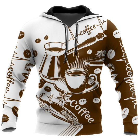 Coffeeeeee 3D All Over Printed Differences Between Types Of World Coffee Shirts and Shorts For Barista Pi241203 PL-Apparel-PL8386-Hoodie-S-Vibe Cosy™
