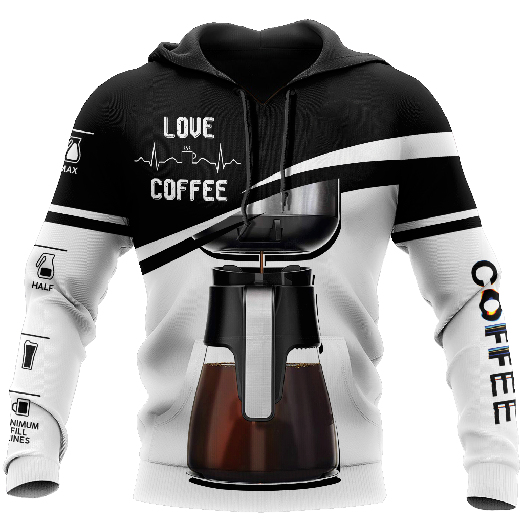 Barista 3D all over printed ninja specialty fold-away frother (CM401) coffee maker shirts and shorts Pi090103 PL-Apparel-PL8386-Hoodie-S-Vibe Cosy™