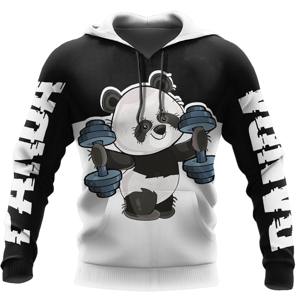 Gymmer Panda 3D all over printed shirts for men and women AZ251201 PL-Apparel-PL8386-Hoodie-S-Vibe Cosy™