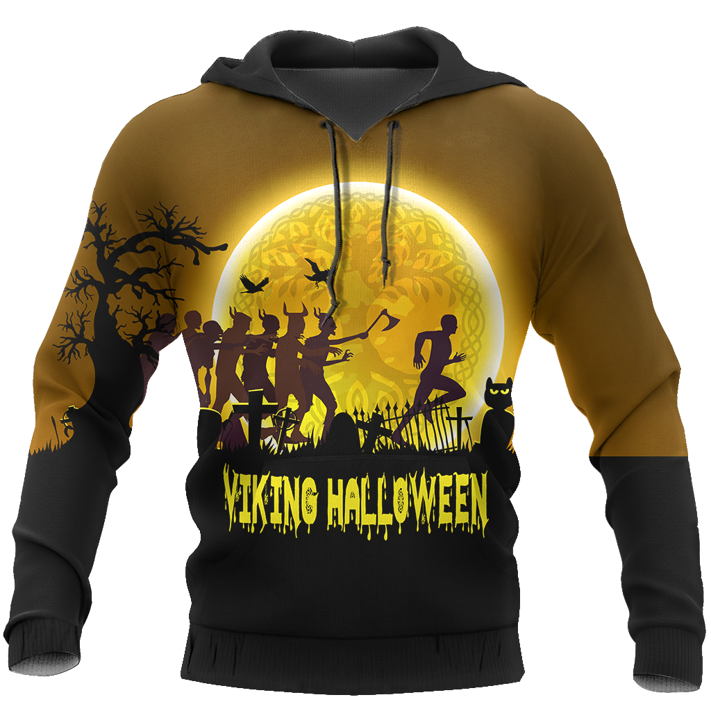 Vikings - Halloween Hoodie-Apparel-HP Arts-Hoodie-S-Vibe Cosy™