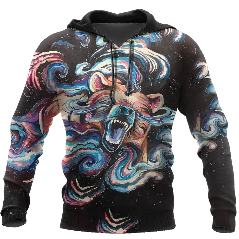 Love Bear Tattoo 3D all over printed shirts for men and women AZ091203 PL-Apparel-PL8386-Hoodie-S-Vibe Cosy™