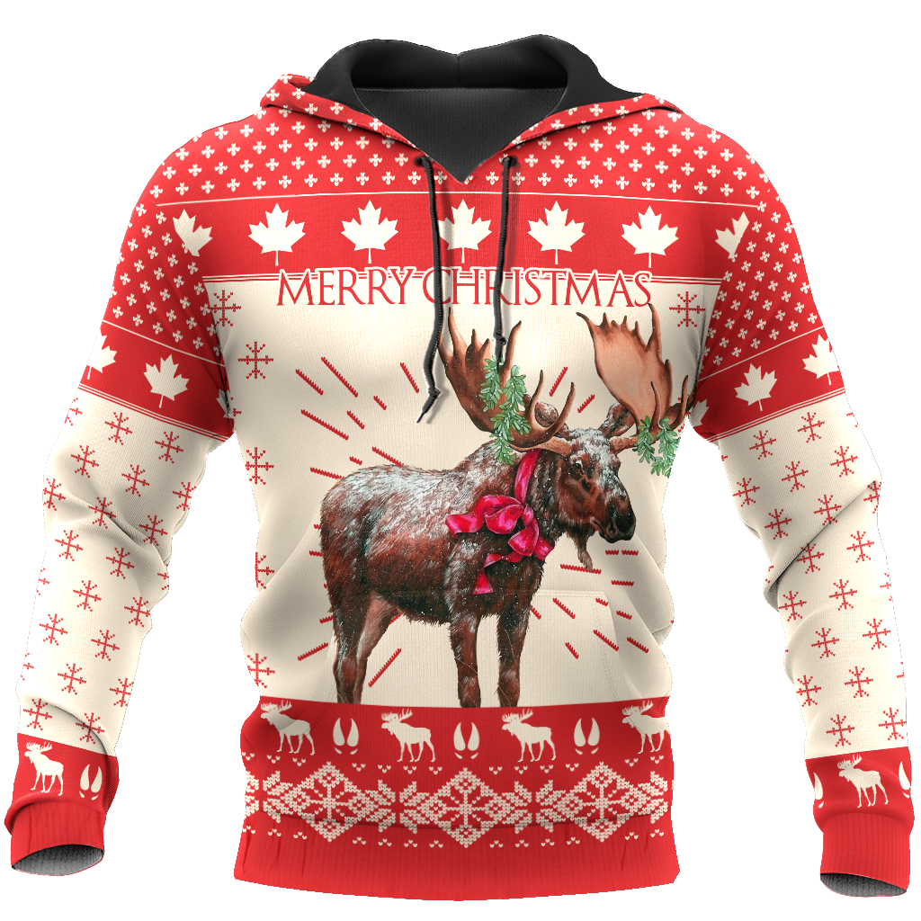 Christmas Reindeer Pi191001-Apparel-NNK-Hoodie-S-Vibe Cosy™