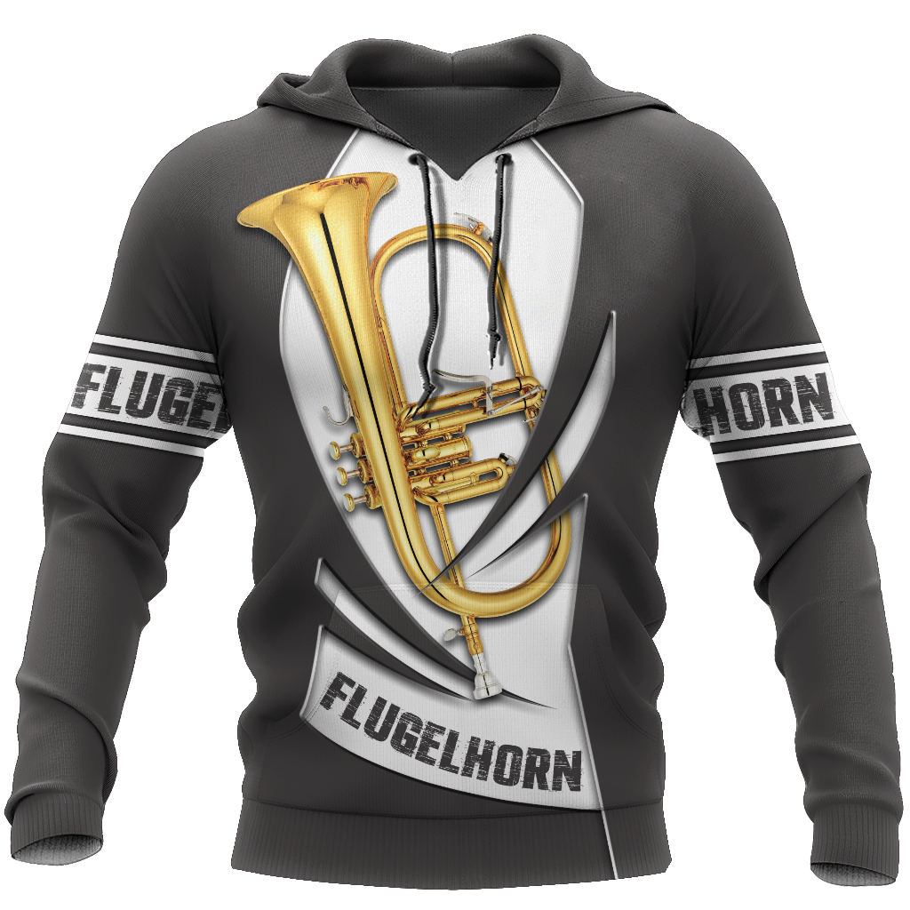 Flugelhorn music 3d hoodie shirt for men and women HG HAC260203-Apparel-HG-Hoodie-S-Vibe Cosy™