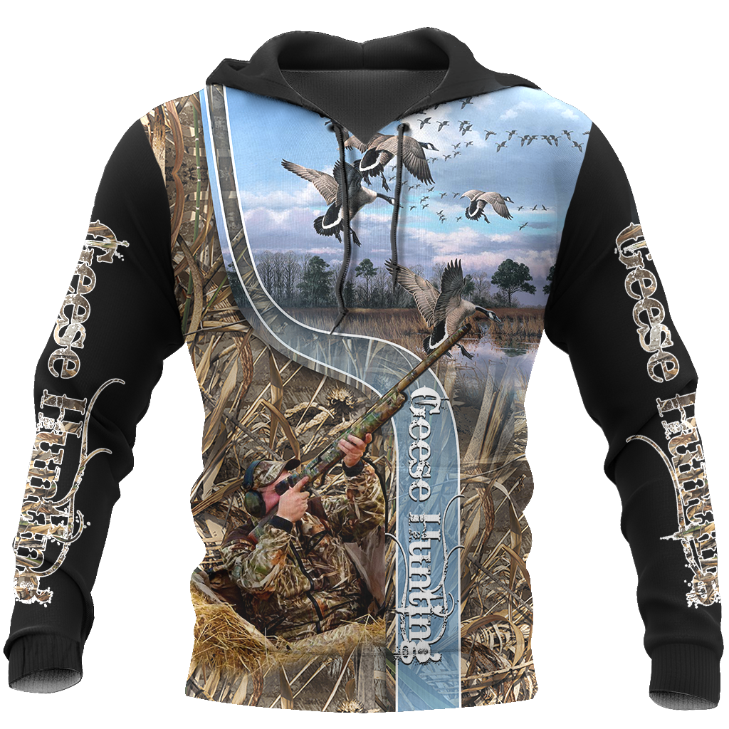 Goose Hunting Hoodie-Apparel-HP Arts-Hoodie-S-Vibe Cosy™