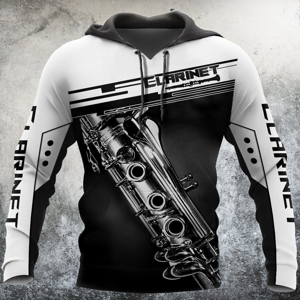 Clarinet music 3d hoodie shirt for men and women HG HAC31201-Apparel-HG-Hoodie-S-Vibe Cosy™