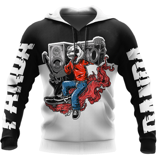 Love Panda Playboy 3D all over printed shirts for men and women AZ251202 PL-Apparel-PL8386-Hoodie-S-Vibe Cosy™