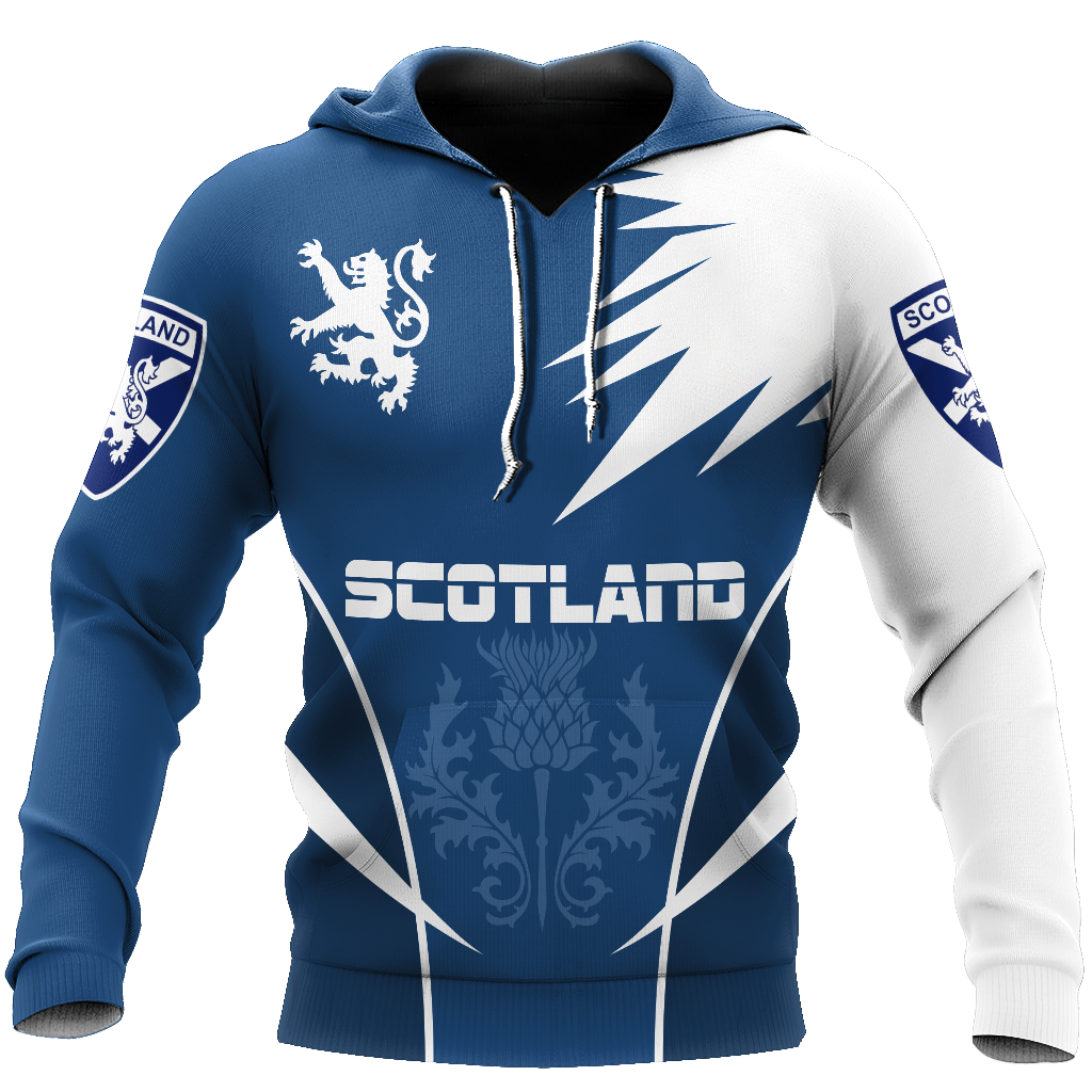 Scottish Rampant Lion Active Special Hoodie (Customize)-Apparel-PL8386-Hoodie-S-Vibe Cosy™