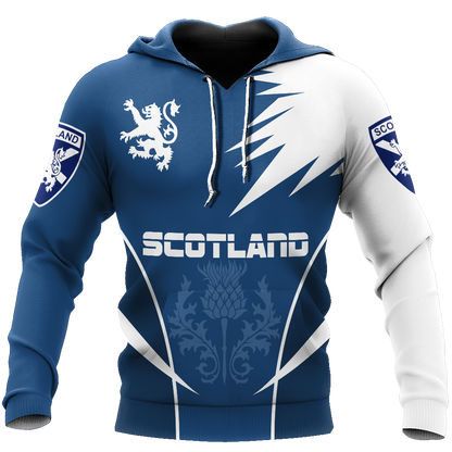 Scottish Rampant Lion Active Special Hoodie (Customize)-Apparel-PL8386-Hoodie-S-Vibe Cosy™