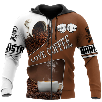 Barista 3D all over printed differences between types of world coffee shirts and shorts Pi090101 PL-Apparel-PL8386-zip-up hoodie-S-Vibe Cosy™