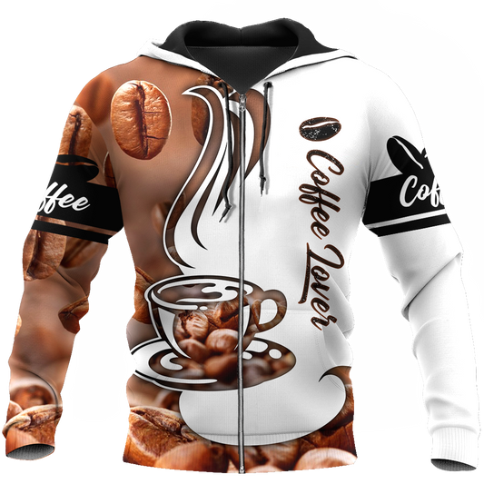 3D All Over Printed Differences Between Types Of World Coffee Shirts and Shorts Pi271104 PL-Apparel-PL8386-zip-up hoodie-S-Vibe Cosy™