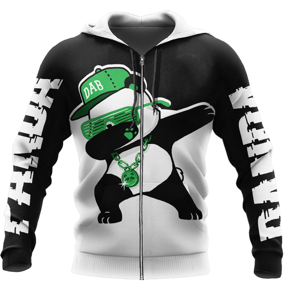 Love Panda 3D all over printed shirts for men and women AZ201201 PL-Apparel-PL8386-zip-up hoodie-S-Vibe Cosy™