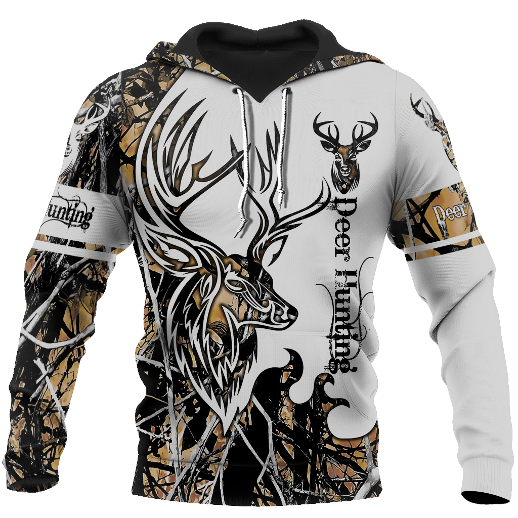DEER HUNTING OUTSHINE CAMO 3D ALL OVER PRINTED SHIRTS FOR MEN AND WOMEN JJ051205 PL-Apparel-PL8386-Hoodie-S-Vibe Cosy™