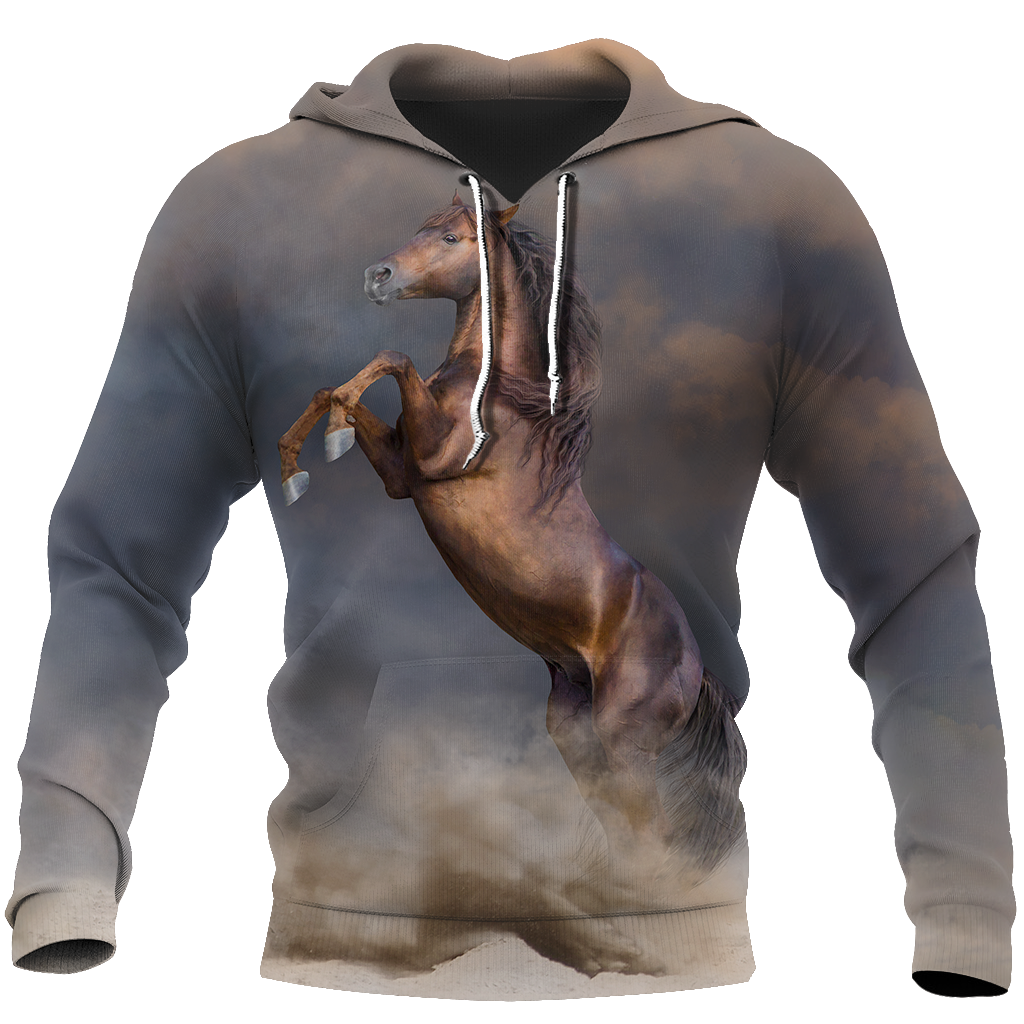 Beautiful Horse Shirt - Winter Set for Men and Women JJ051210-Apparel-NNK-Hoodie-S-Vibe Cosy™