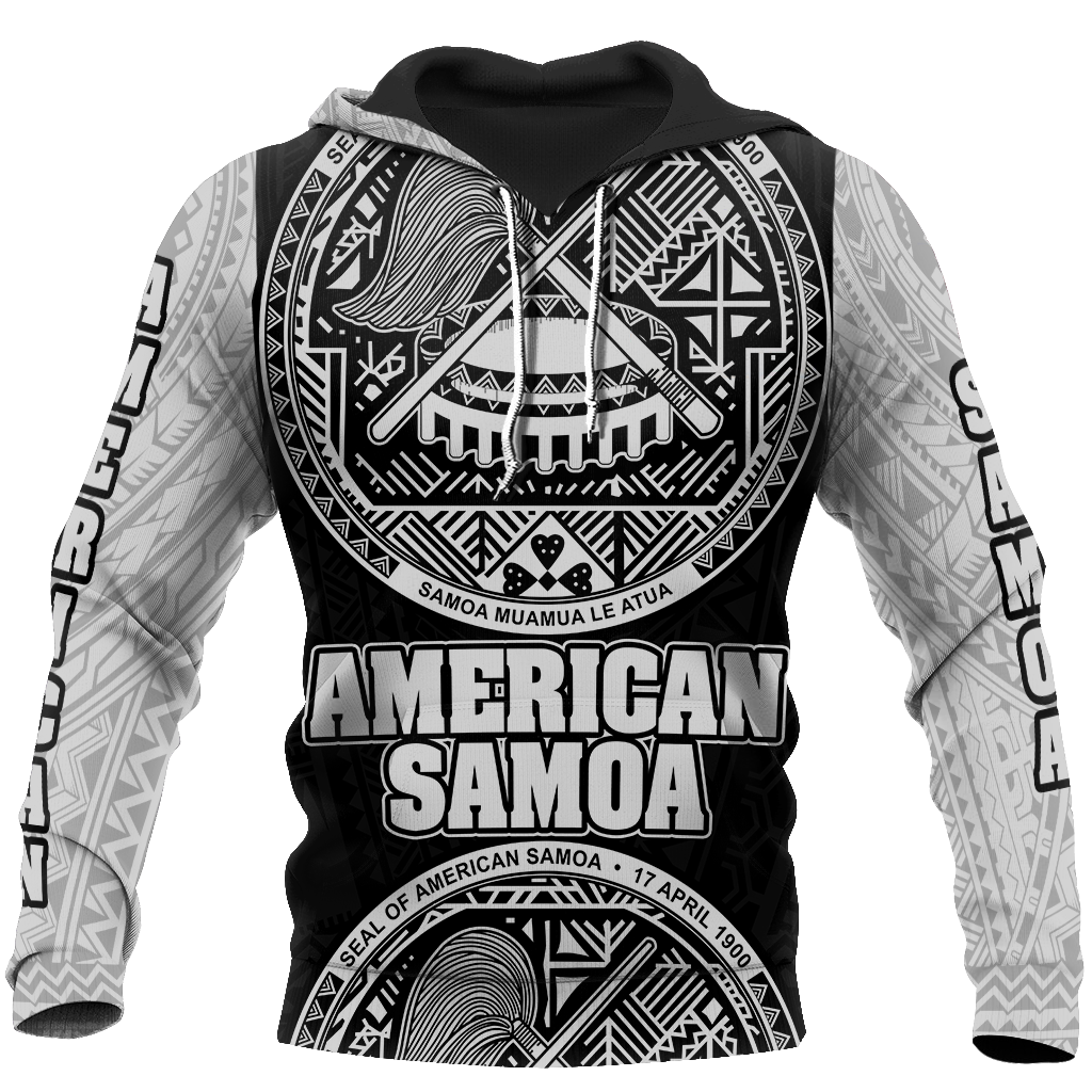 American Samoa All Over Hoodie - Coat Of Arm JJ300101 PL-Apparel-PL8386-Hoodie-S-Vibe Cosy™
