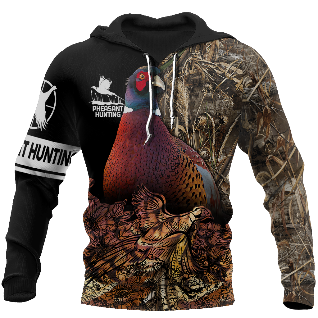 Pheasant Hunting 3D All Over Printed Shirts For Men And Women MP938-Apparel-MP-Hoodie-S-Vibe Cosy™